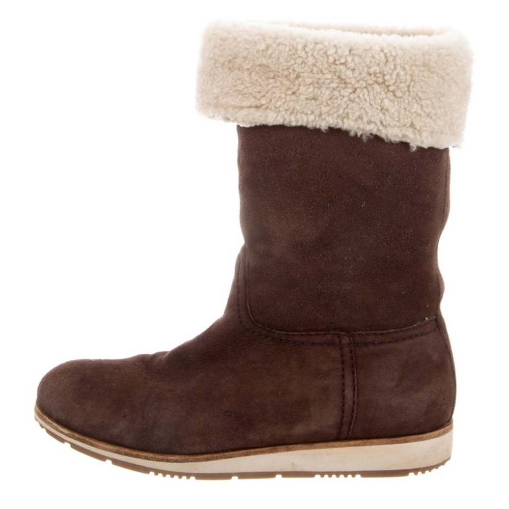 🌹Prada Sport Mid-Calf Suede Boots